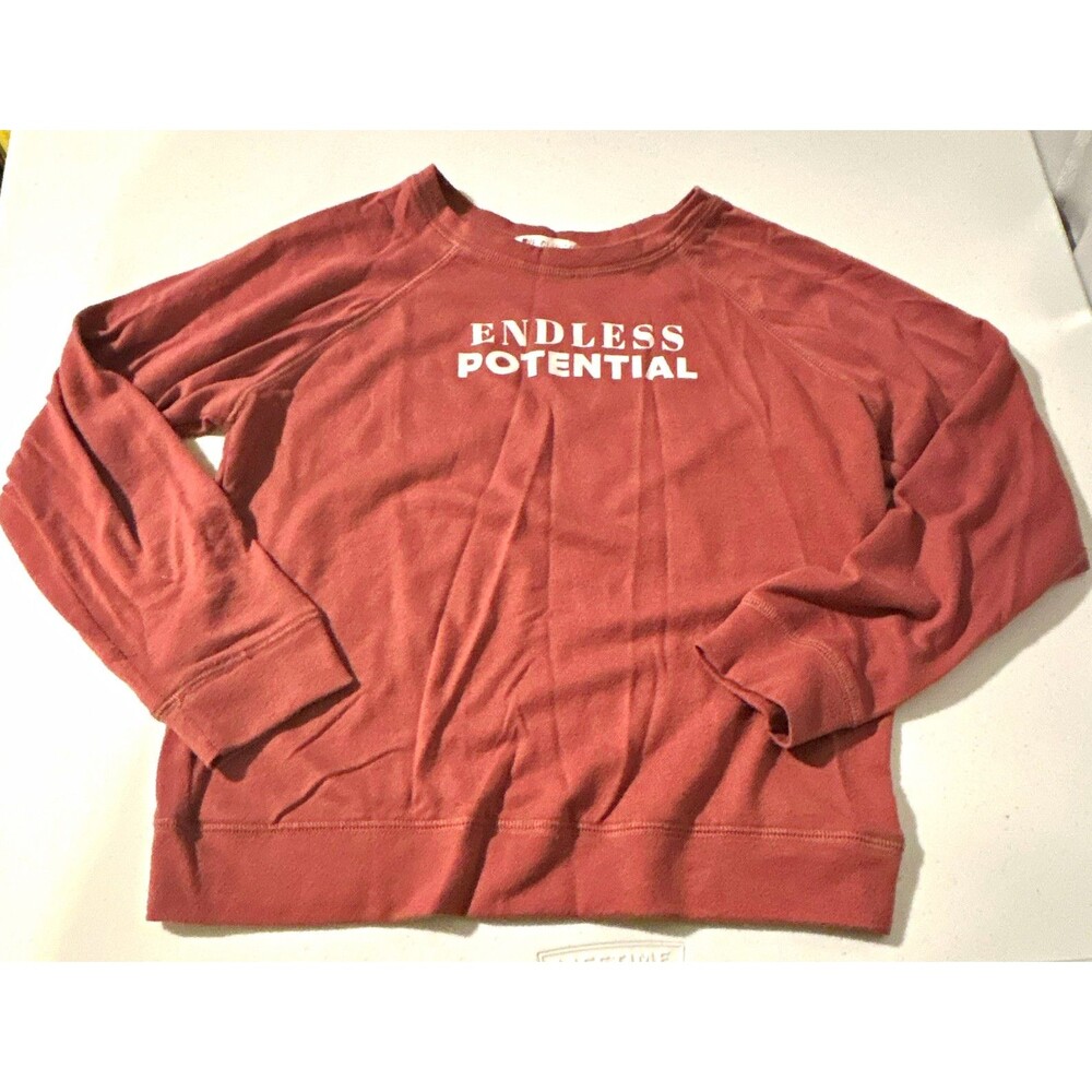 Love, Glamgrl Girl’s Pink Crewneck Pullover Sweatshirt: Endless Potential Logo
